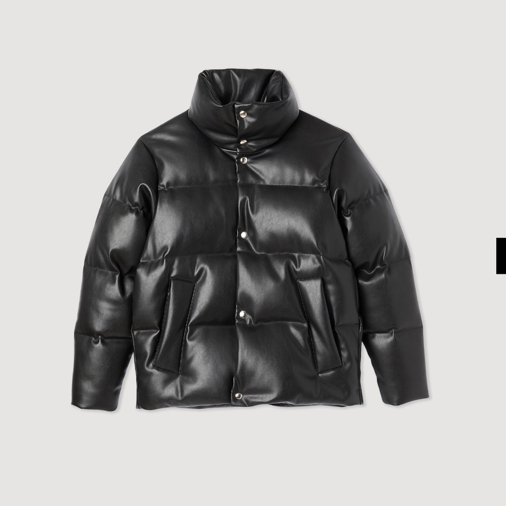 Sandro Paris Oversized Padded Jacket